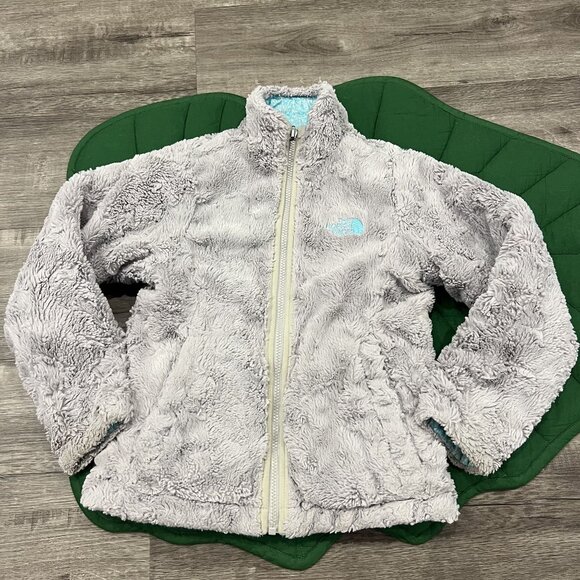 The North Face Girls Small 7/8 Mossbud Reversible Jacket - Picture 1 of 11